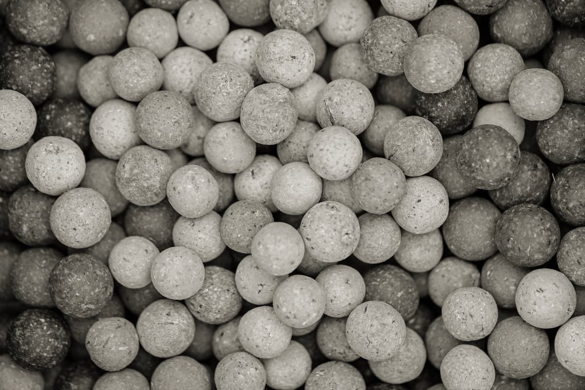 Prepared fish food granules